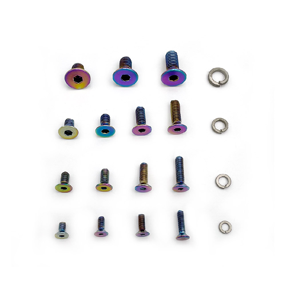 平頭 內六角螺絲 炫彩304不鏽鋼