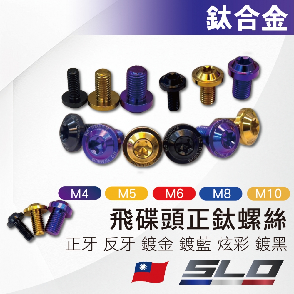 飛碟頭正鈦螺絲