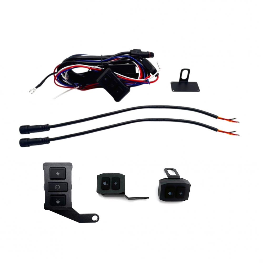 遙控霧燈開關線組