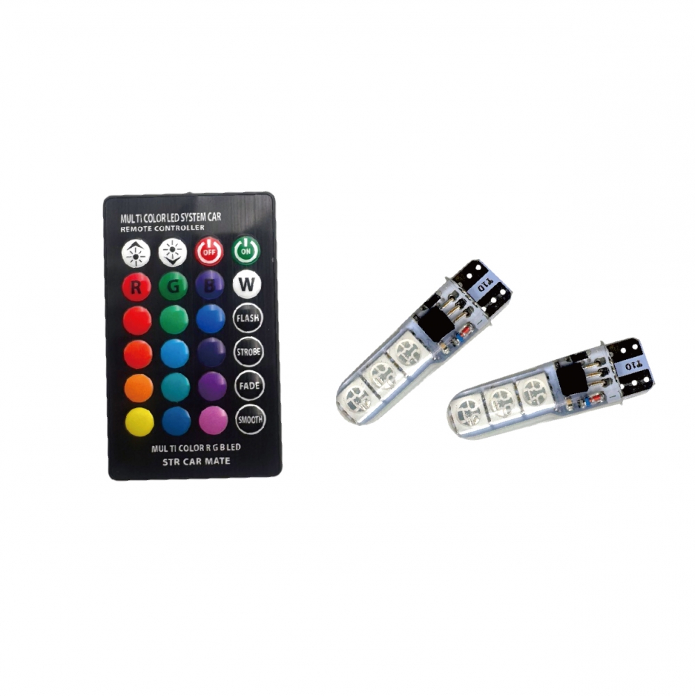 T10七彩遙控燈泡組